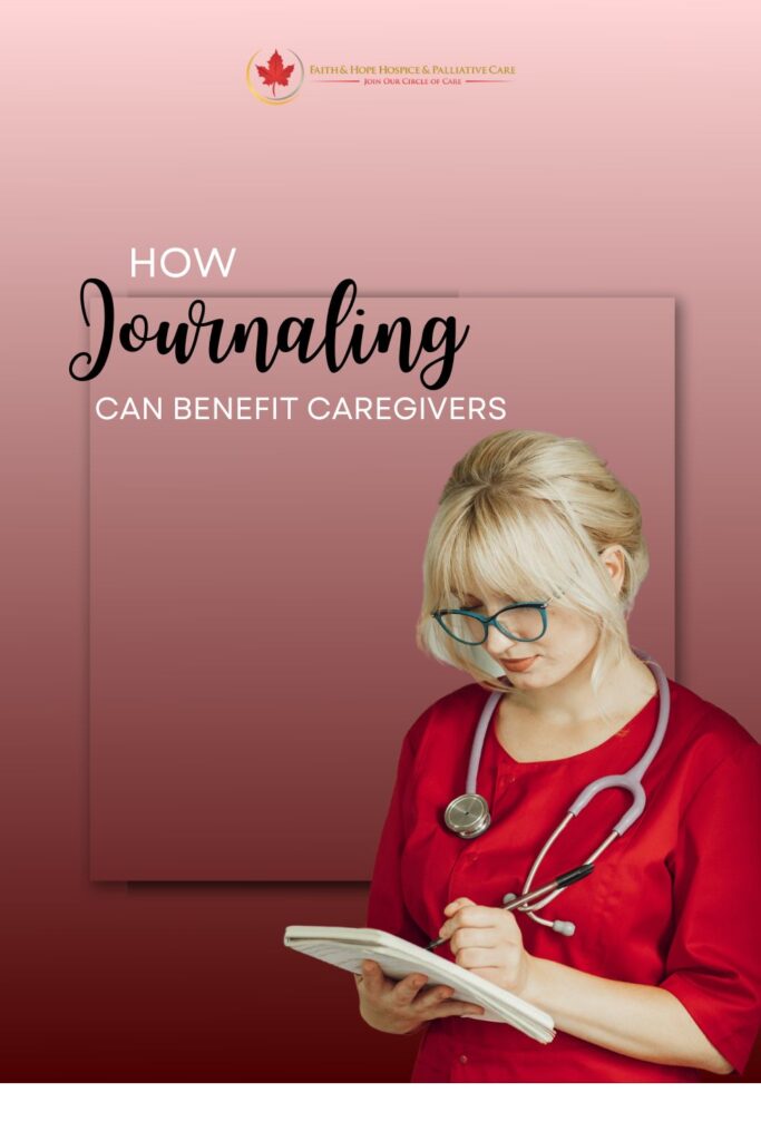 Learn about the benefits of journaling for Los Angeles hospice care team members-pinterest pin